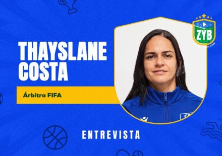 Árbitra sergipana Thayslane de Melo Costa é a convidada do ZYB desta quarta