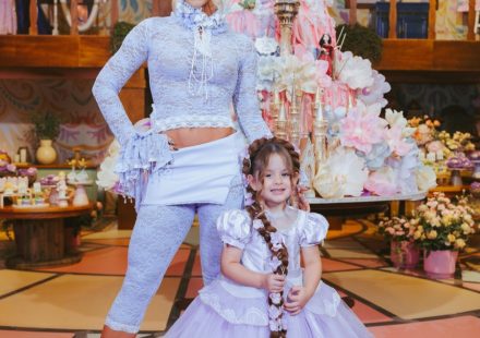 Criador do look que Virginia usou na festa de Maria Flor explica o conceito por trás da roupa