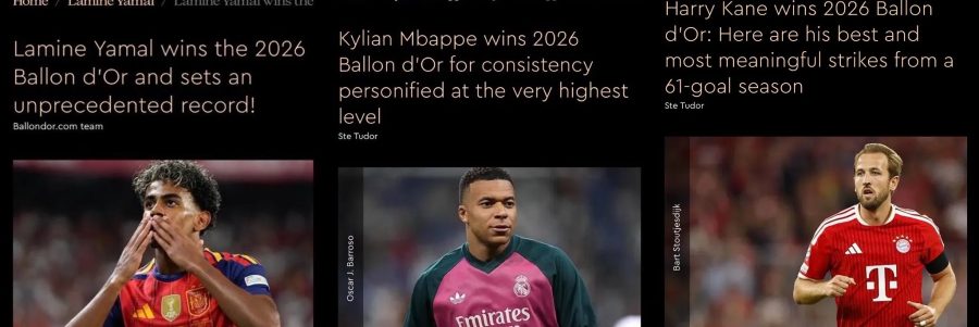 France Football comete gafe e divulga Yamal, Mbappé e Kane como vencedores da Bola de Ouro