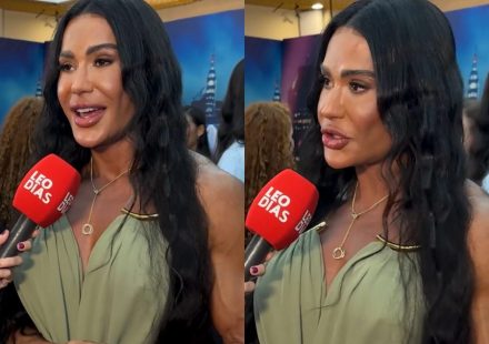 Gracyanne Barbosa desabafa após término de namoro: “Minha vida está uma turbulência”