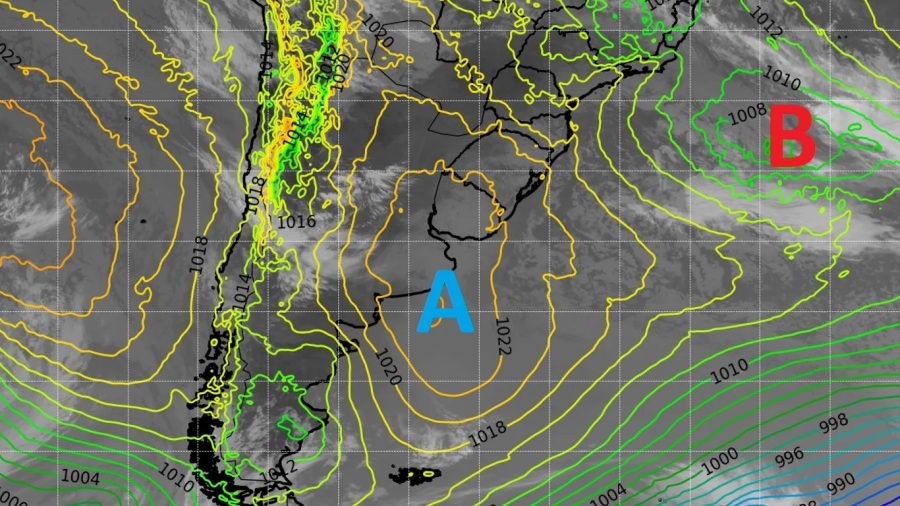 Grande centro de alta pressão prolonga o frio no fim de outubro