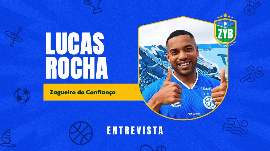 Lucas Rocha, zagueiro do Confiança, é o convidado da 90ª edição do ZYB Podcast