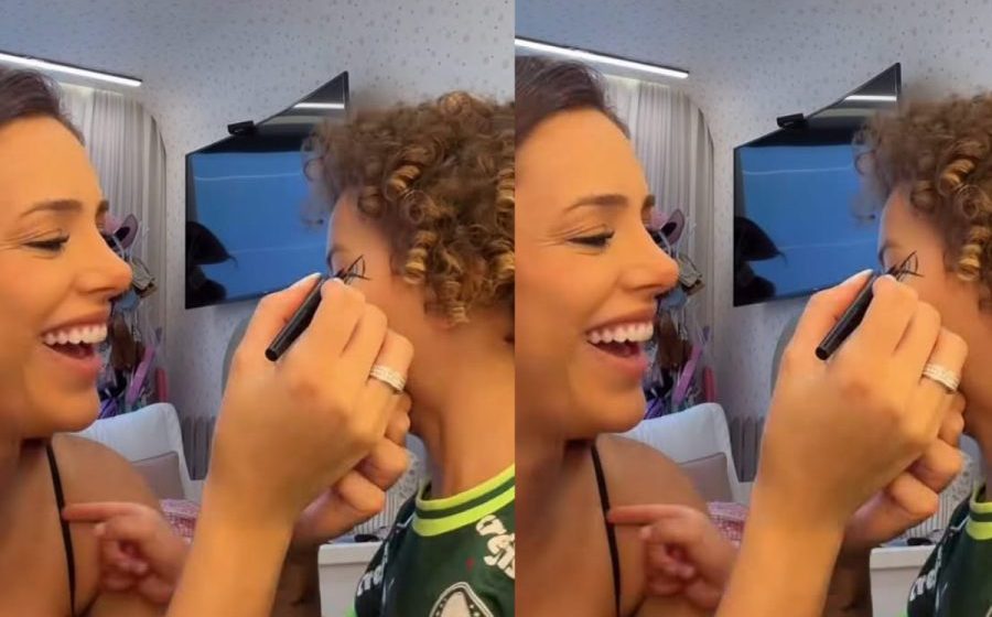 Neymar Jr. reclama em live após Biancardi vestir a filha, Mavie, com blusa do Palmeiras